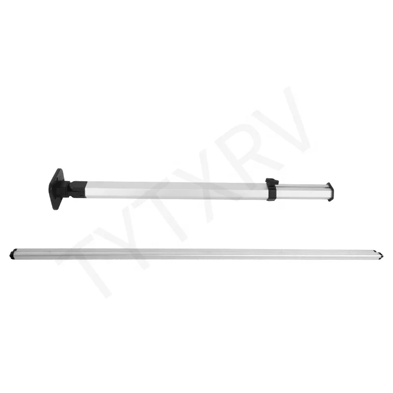 Acessórios OEM RV Material de liga de alumínio Ajustável para cima e para baixo Antioxidante Camper Dobrável Armazenamento Pernas de mesa RV