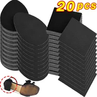 2/20Pcsbalck No-adhesive High Heel Sticker Women Female Oxford Anti-Slip Heel Sole Protector Feet Care Outsole Shoe Paddings