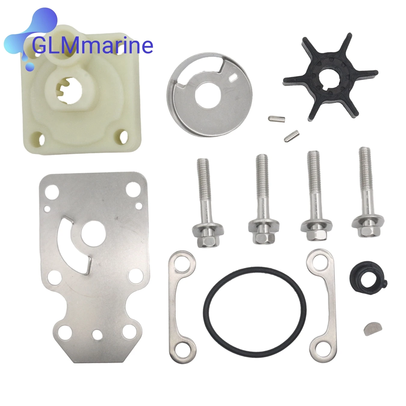 Outboard Service Kit For Yamaha 4-Stroke F20B Outboard Motors 6AH-W0078-02 61N-24560-10 5GH-13440-80 6AH-12411-00