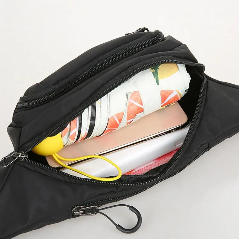 Large-Capacity Sports Single-Shoulder Bag - Anti-Theft Running Waist Pack, Multi-Functional Oxford Cloth Crossbody Bag