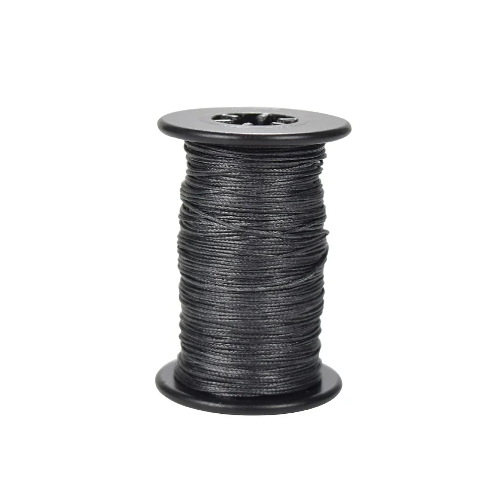 1 Stück Elong 0,14'/0,018"/0,21"/0,25" Bogensehnen-Servierfaden, Bogensehnen-Servierseil 30M, Schießzubehör – Detail 8