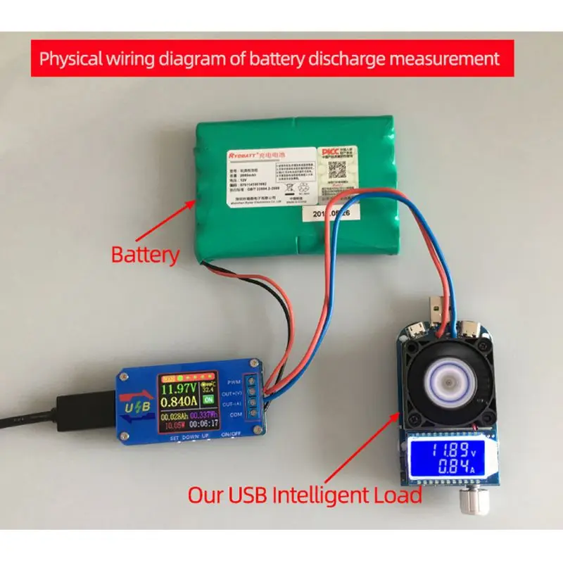 15W Digital Control USB for Buck Boost Constant Current Voltage Module 5V 0.6-30V 2A Multimeter VAH System LCD PWM Generator