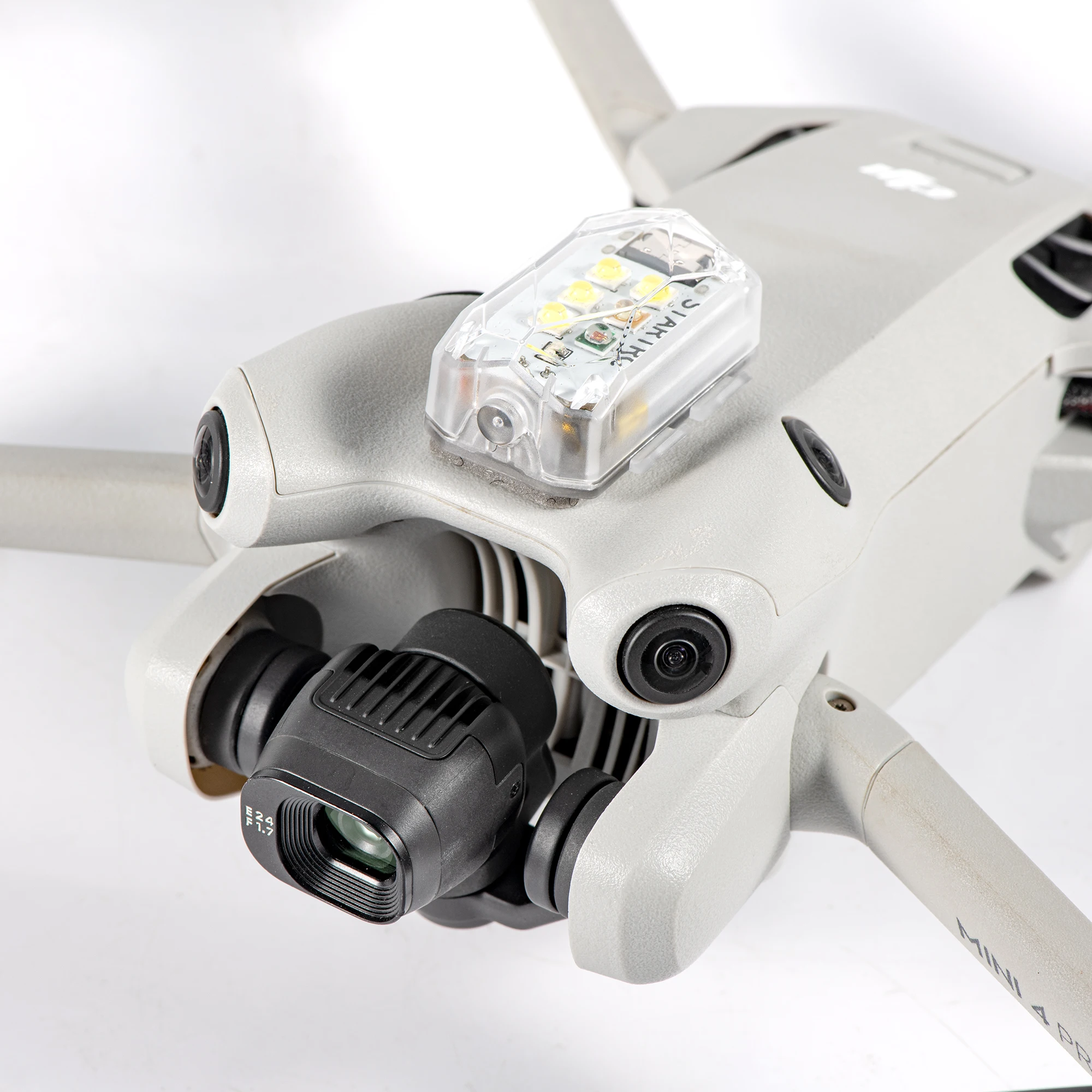 Image of Drohnen-Stroboskoplicht, wiederaufladbare LED-Blitzlampe für FAA-Drohnen-Nachtflüge, passend für DJI Neo 2, Mini 5 Pro/4 Pro/3/4k, Avata 2, Air 3S und alle RC-Drohnen-Zubehörteile (2 Stück)