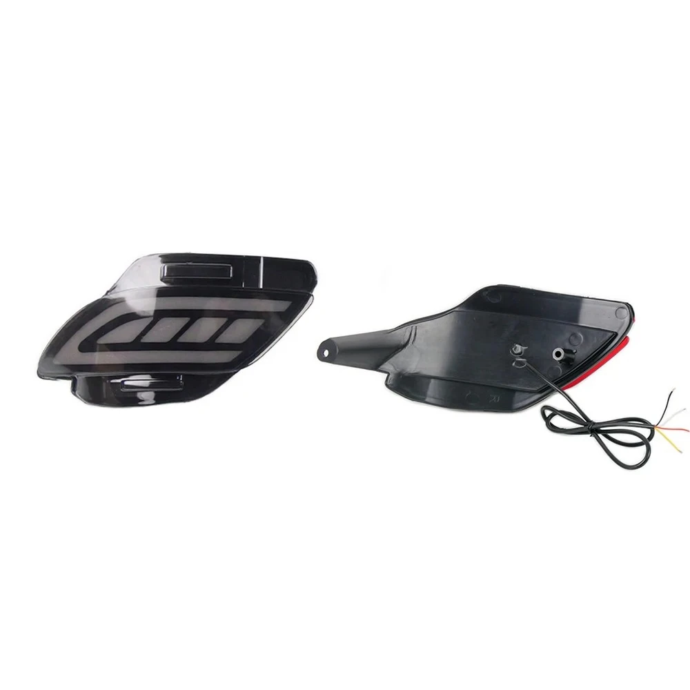 سيارة LED المصد الخلفي عاكس ضوء لكزس RX270 RX350 RX450h 2009 2010 2011 2012 2013 2014 2015 مع بدوره إشارة ضوء الفرامل #4