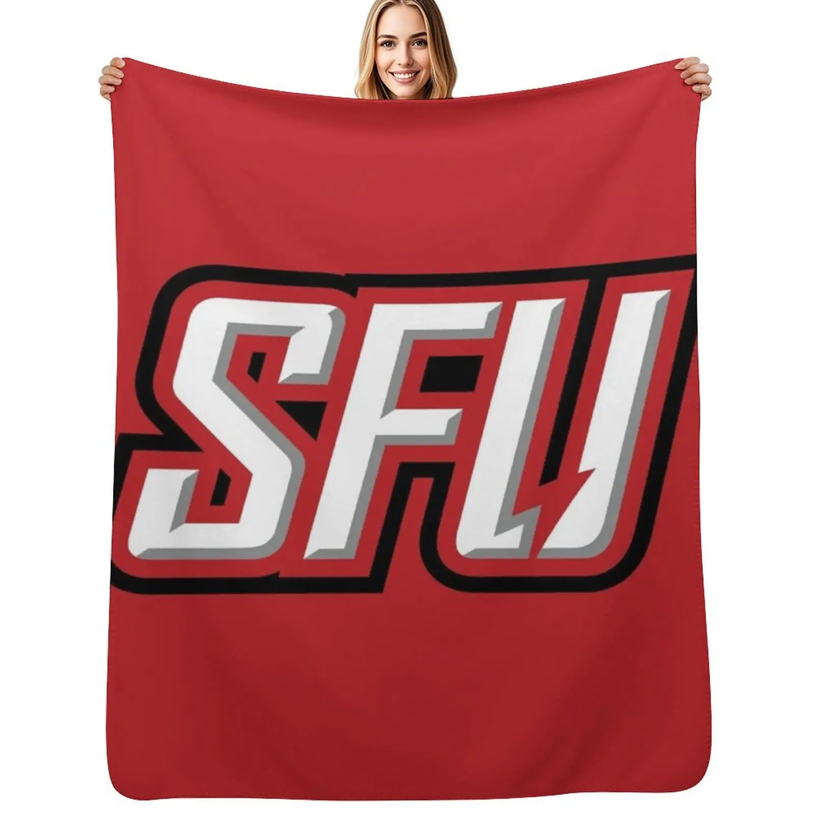 

Saint Francis Red Flash Throw Blanket Kid'S Plaid Decorative Sofas Soft Blankets