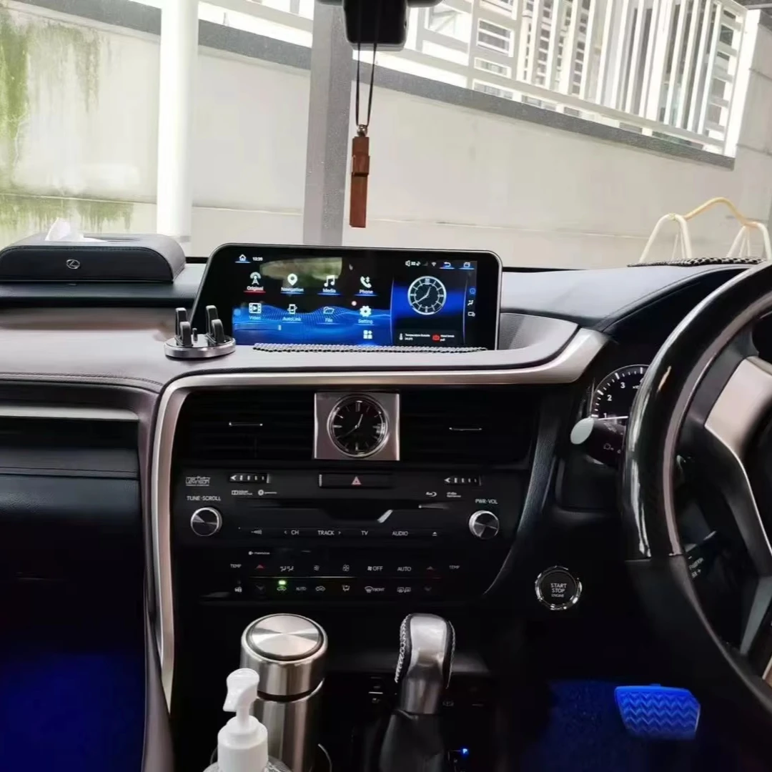 12.3 Inch Car Dvd Player Android Radio Touch Screen Gps Navigation Carplay for Lexus RX270/RX350 2016-2019