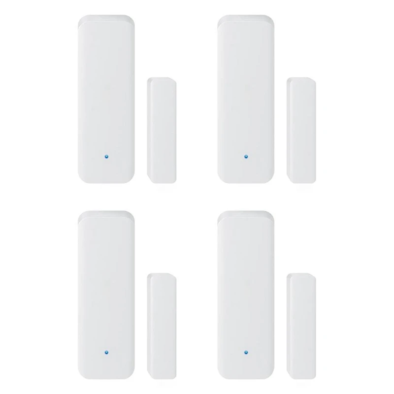 

Новинка 2023 года, 4X TUYA Zigbee 3,0, умный датчик окна и двери, беспроводное соединение, многофункциональное для приложения Smart Echo Hub Smartlife