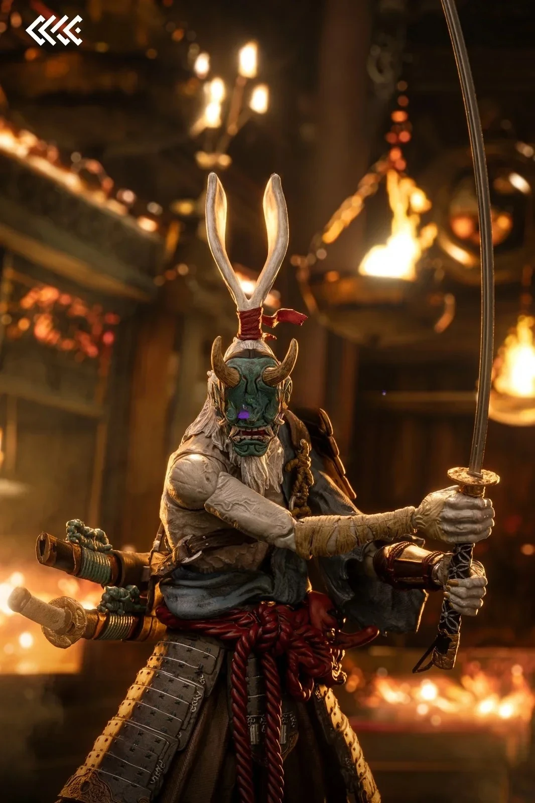 

Jiang Meng FuRay Planet MU-FP004 1/12 Scale Mr. Rabbit Man Sword Hero Unknown Mysterious Man Action Figure Toy in stock