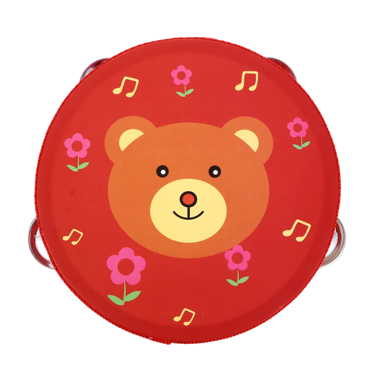 Pandereta para niños, instrumentos musicales, juguete educativo, percusión de madera para niños