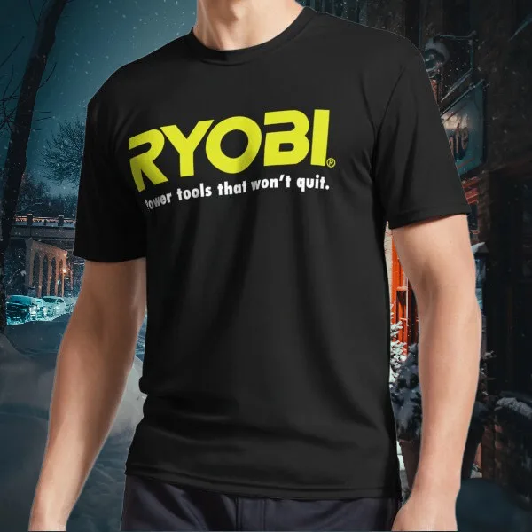 Ryobi Power Tools Logo Unisex T-Shirt Funny Size S to 5XL