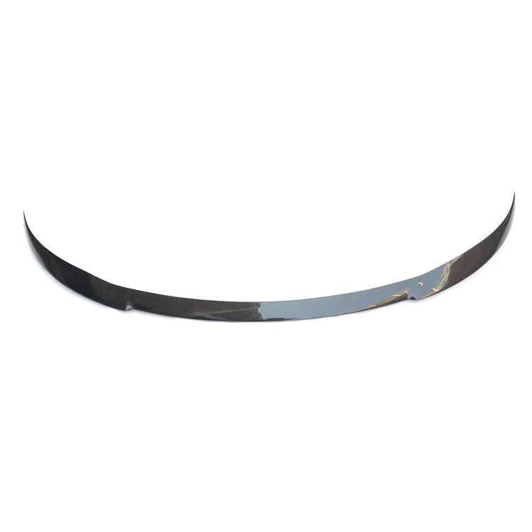 Car real carbon fiber front bumper outer  lip spoiler chin guard for Tesla model3