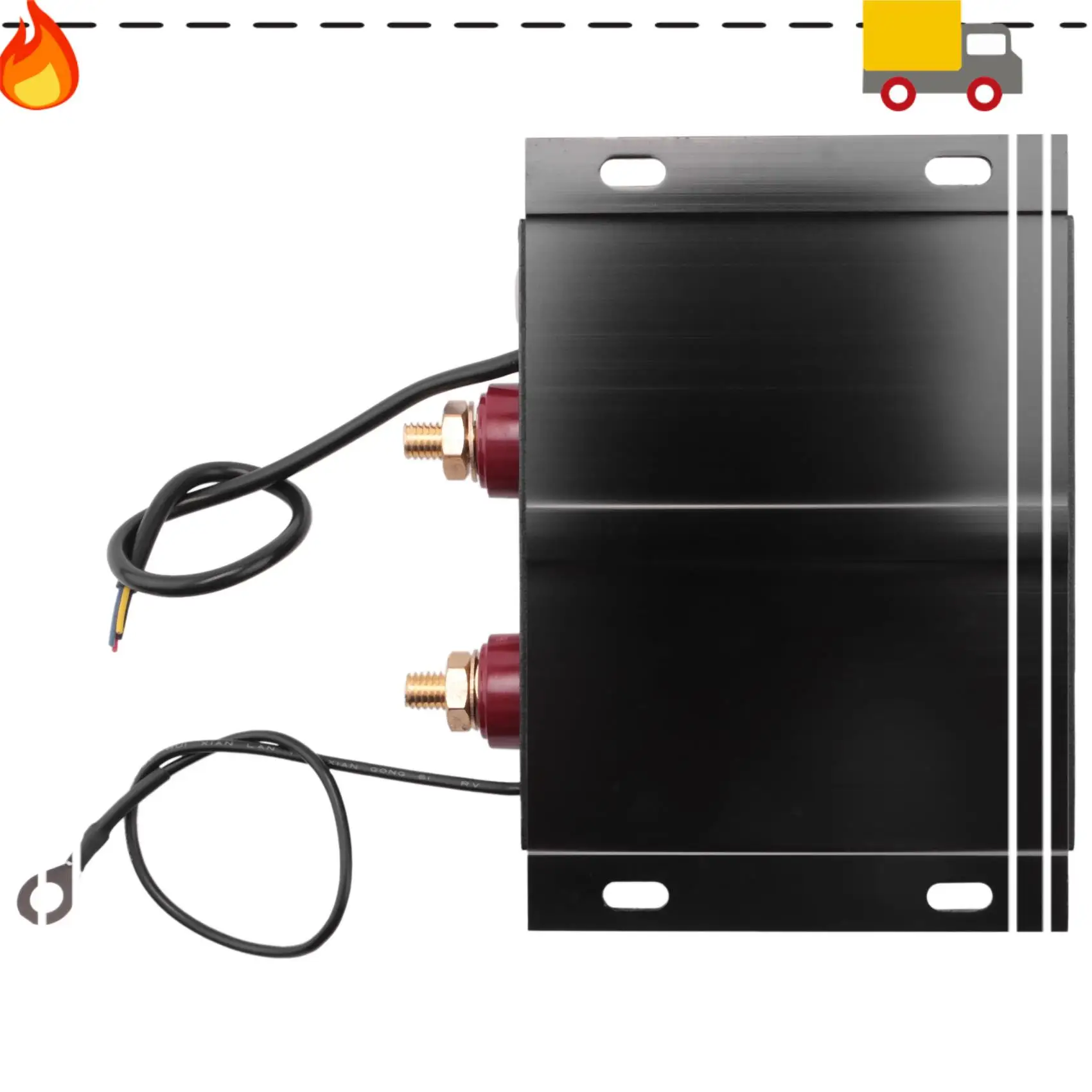 

150 Amp Dual Battery Smart Isolator Universal 12V/24V Voltage Sensitive Relay For ATV, UTV, RV, Truck