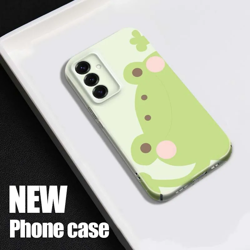 Cartoon Frog Pig Turtle For Samsung A73 A57 A56 A55 A53 A51 A37 A36 A35 A26 A21s A16 A15 A07 5G Feilin Shell Phone Case
