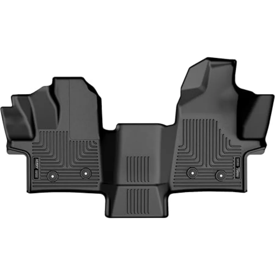 

Weatherbeater Floor Mats for 2022-2024 Transit All Models with Vinyl Floors Full Coverage Front Row 1-pc Black 18781