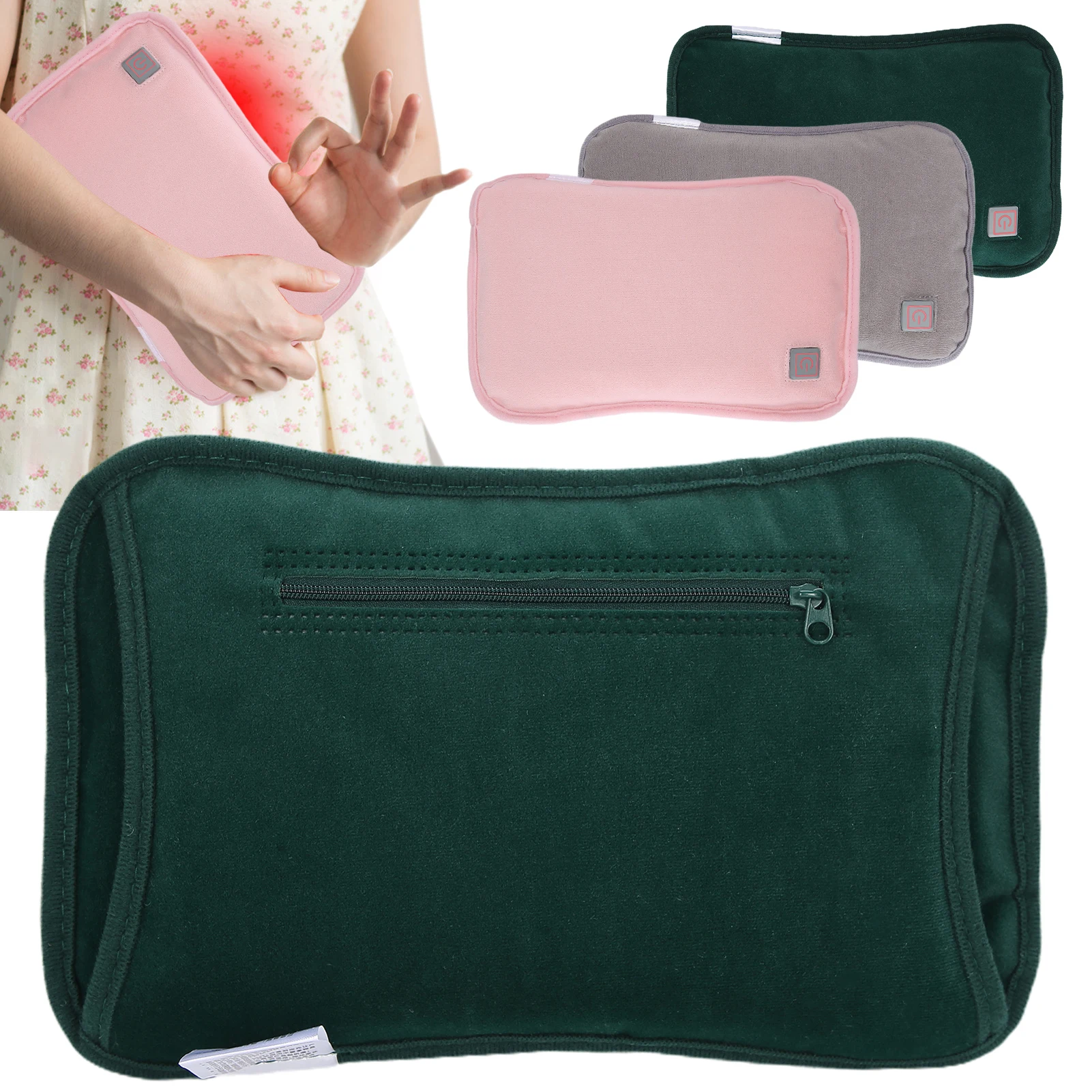 

Hand Heater Hand Warmer Hand Warmer Waterproof Electric Heating Pillow USB PlugIn Handwarmer Pouch Waterproof Hand Warmer