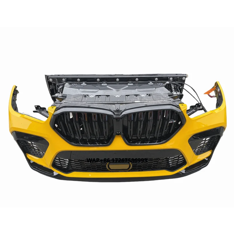 

2019-2023 for X6 M F96 Front Bumper Body Kit with Radiator Electronic Fan Original Second-Hand Plastic Condition
