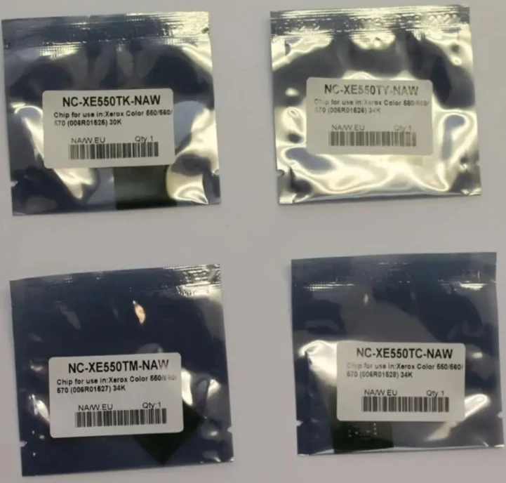

12 шт. 006R01525 006R01528 006R01527 006R01526 чип тонера для Xerox Color550 Color560 Color 550 560 570 Color570 сброс картриджа