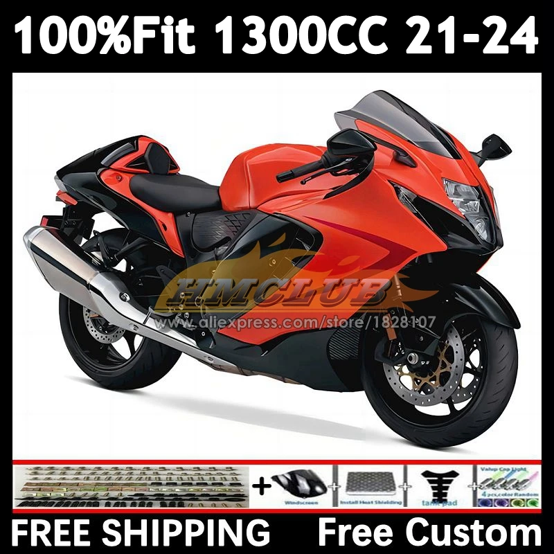 Injection Body For SUZUKI Hayabusa GSXR 1300 CC 2021 2022 2023 2024 40No.19 GSXR-1300 GSXR1300 21 22 23 24 Fairing red glossy