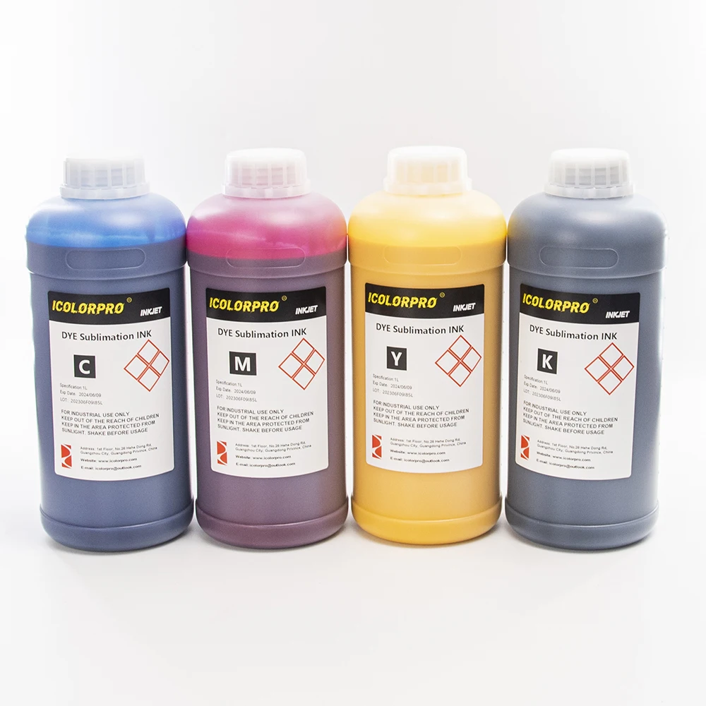 

Чернила icolorpro DTF 1000 мл — для хлопка и полиэстера, блестящих цветов, плавная печать