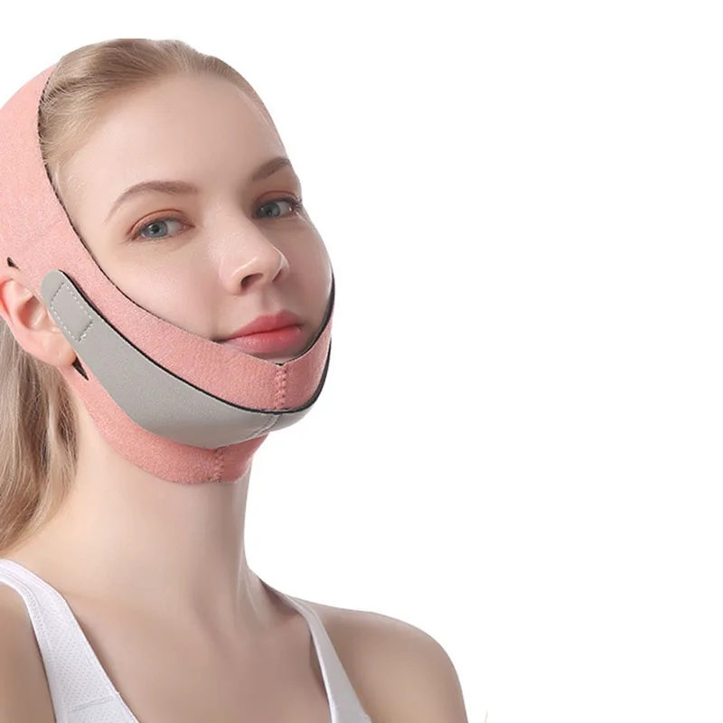 Chin Cheek Slimming Bandage V Shaper V Line Lifting Mask Women Face Lifting Anti Wrinkle Strap Band Sleeping Mask Beauty Tool