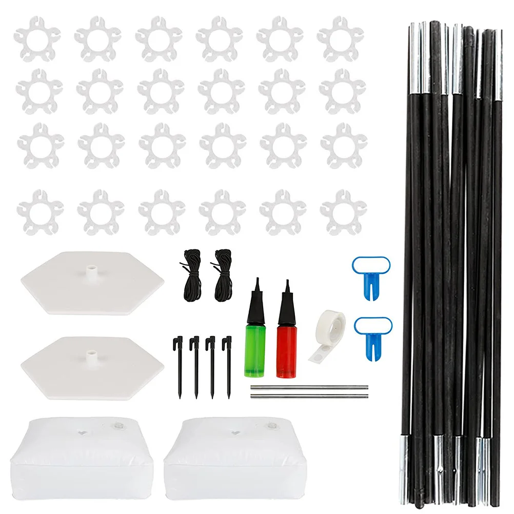 

1Set Balloon Arch Kit Sturdy Detachable Balloon Arch Stand with Adjustable Base Party Supplies for Wedding Birthday