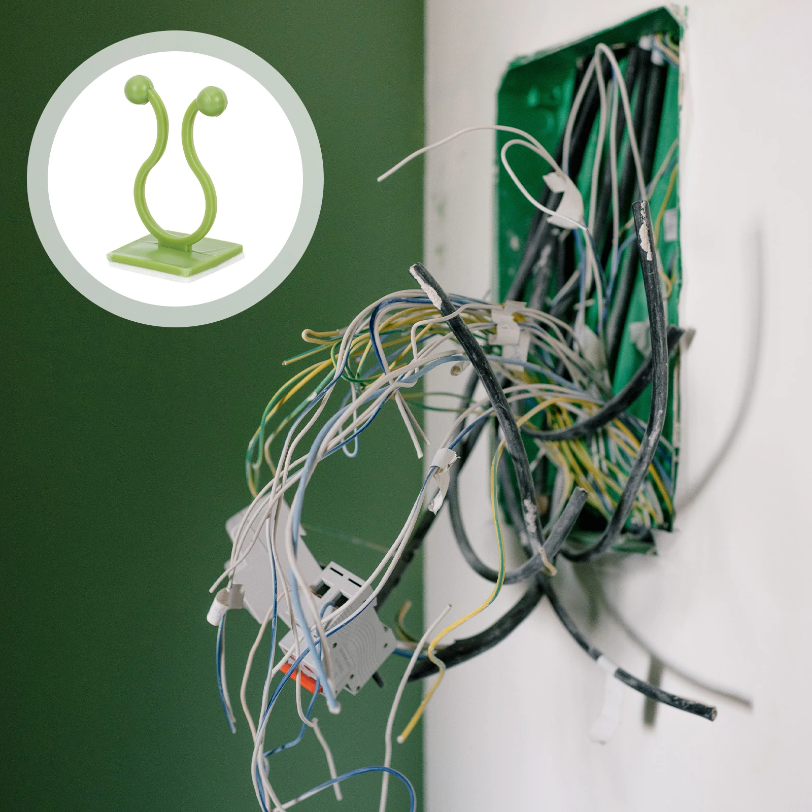

Plant Support Standwich Hook Plants Invisible Fixture Sticky Clips for Climbing