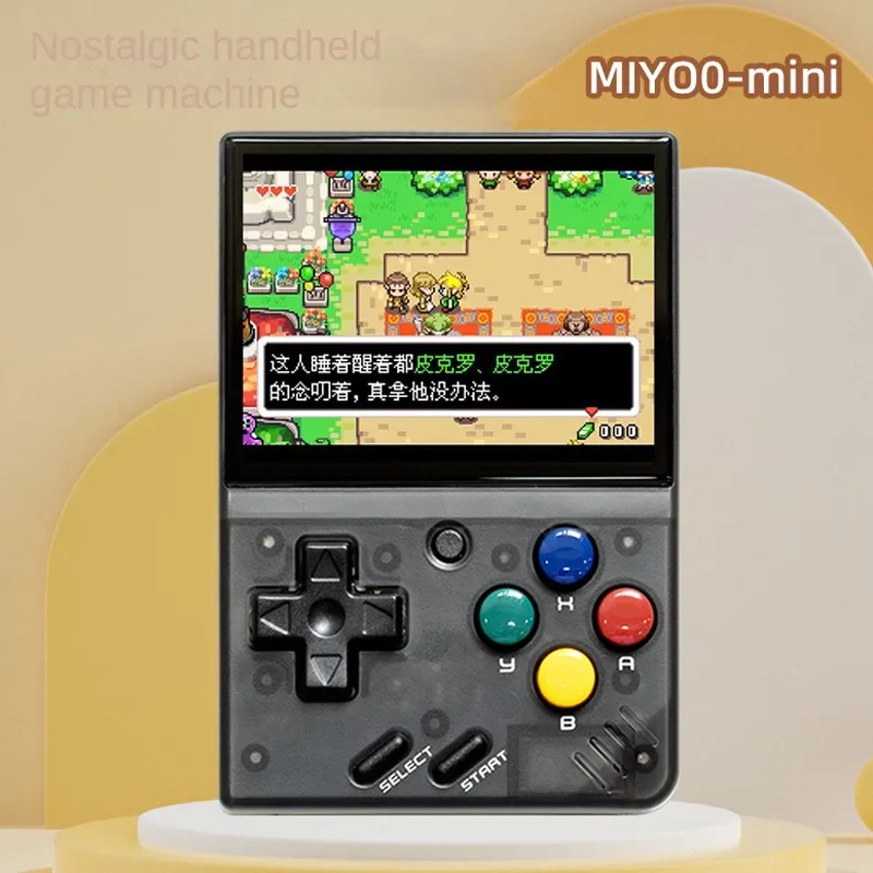 Miyoo Mini Plus Retro Handheld Game Console Portable 3.5Inch Game Linux System IPS HD Screen 20000 Classic Gaming Emulator Gift