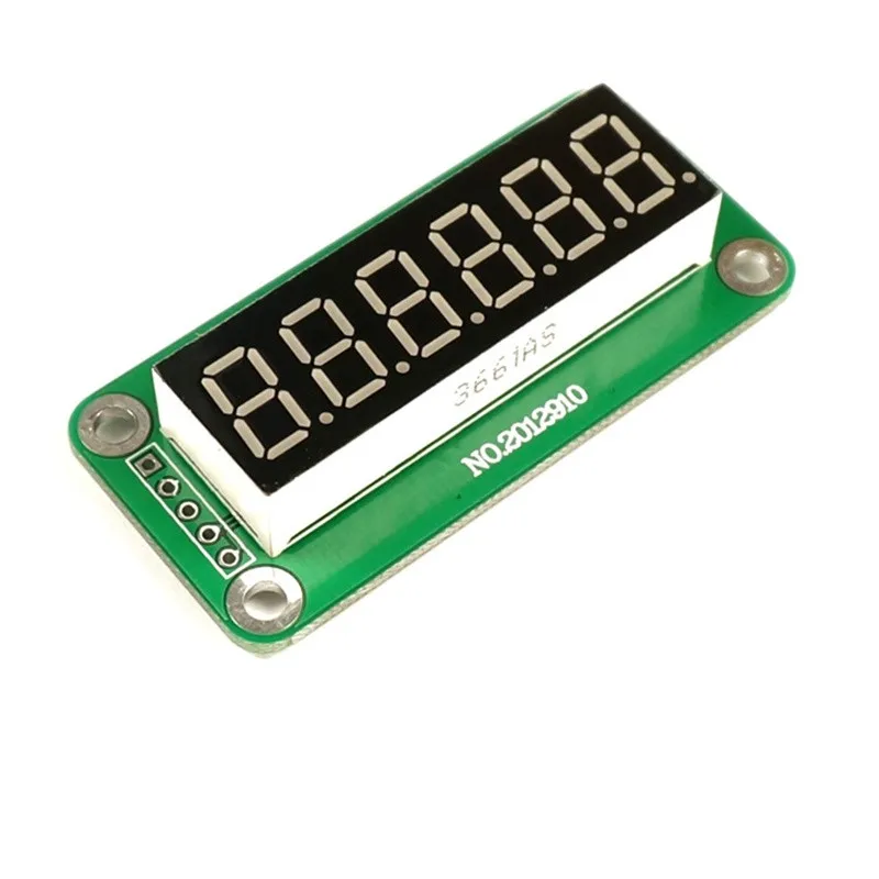 Six-digit 0.36-inch Digital Tube Display Module TM1668 Serial Port