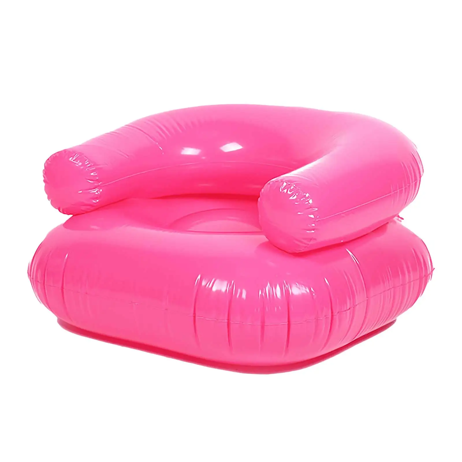 

Веселый игровой стул для детей, синий надувной диван-кресло с блестками для мальчиков и девочек, несущая способность 200 фунтов, портативный надувной диван