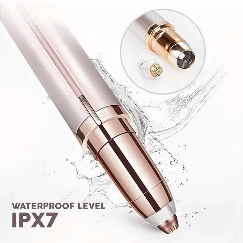 眉毛トリマー顔用シェーバーポータブル眉毛脱毛安全眉毛カット女性用メイクツール顔の毛抜き器