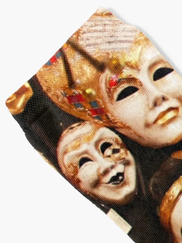 Venetian masks Socks Wholesale snow shoes Luxury Woman Socks Men's