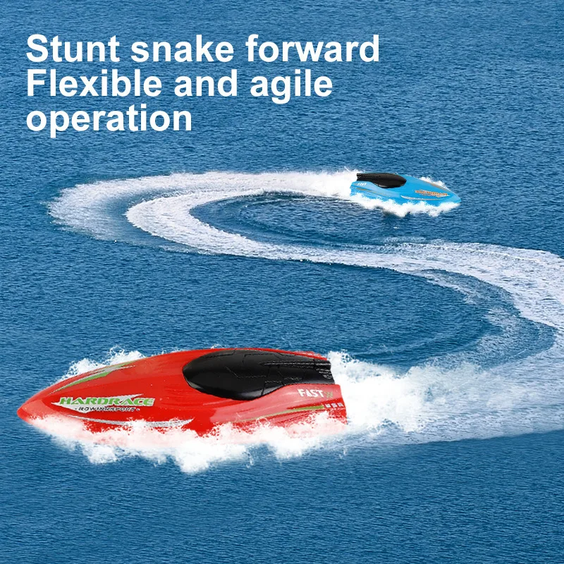 Mini acrobacias con Control remoto de 2,4G, barco de Control remoto S8, lancha rápida de juguetes acuáticos para niños