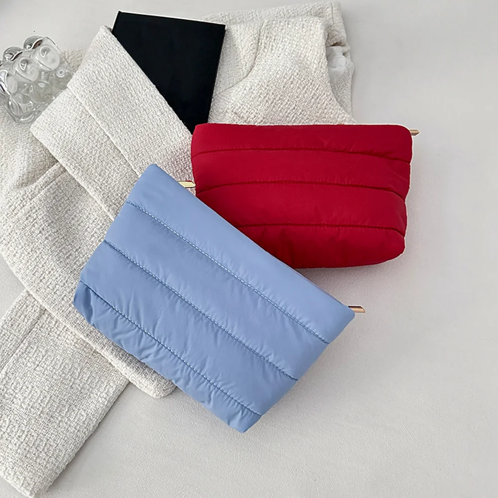 حقيبة مستحضرات التجميل العصرية للنساء للسفر وفرش المكياج ومقبض تخزين لفرش المكياج وأحمر الشفاه والإكسسوارات الإلكترونية #4