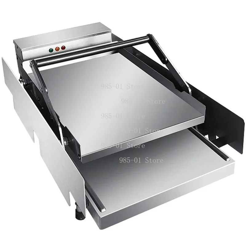 Metal Manual Hamburger Maker Stainless Steel Burger Bun & Steak Press Machine