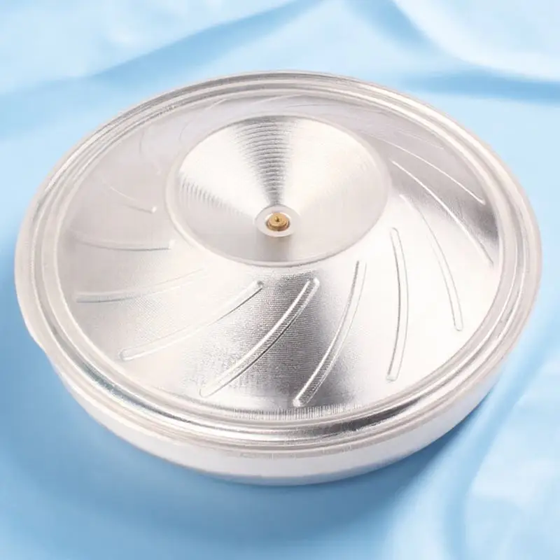 

Silver Aluminum Resonator Guitar Cone Spun Metal Design Superior Sound Durability for Dobro Resophonic Models Replacement