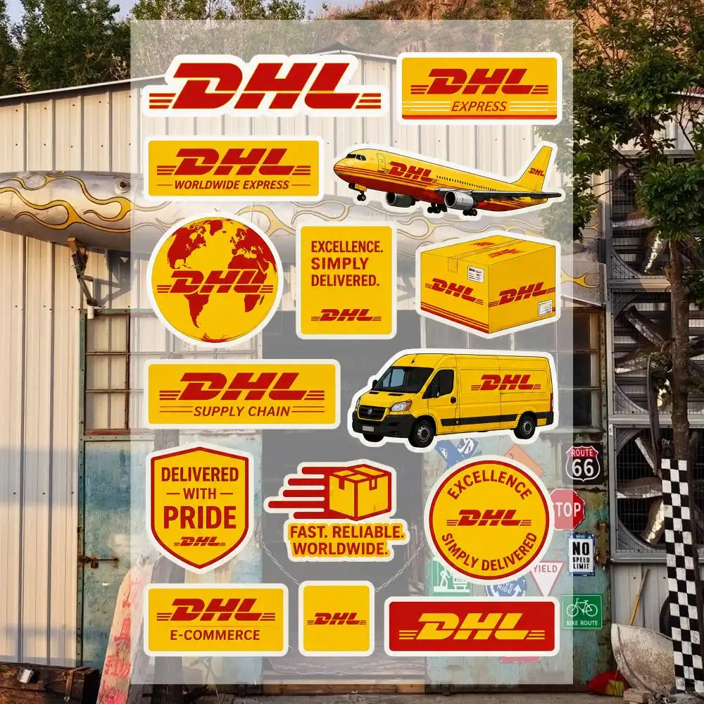 DHL Waterproof Vinyl Stickers for Car Motorcycle Bike Skateboard Laptop Bottle Phone