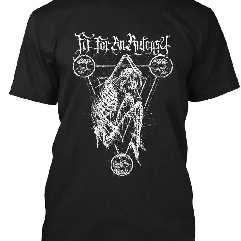T-shirt avec Logo rétro de musique américaine, adapté à l'autopsie, S 4Xl