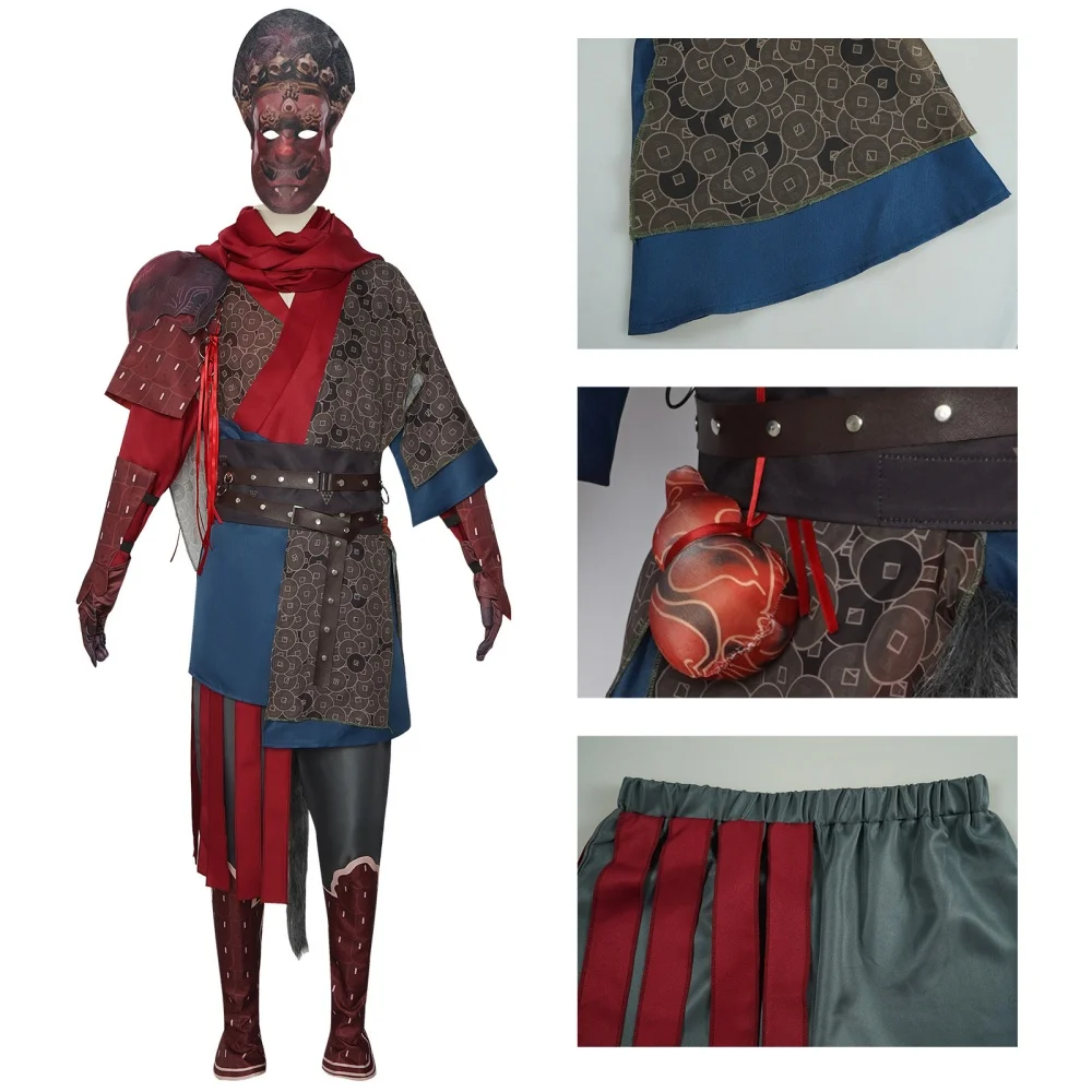 Black Myth Cos Wukong Red Blue Styles Cosplay Anime il Costume da adulto amato nuovo gioco Wukong Fancy Stage Costume