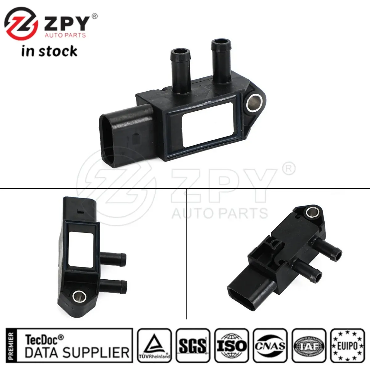 Diesel Particulate Filter Differential Pressure Sensor For VW Audi 03L906051B