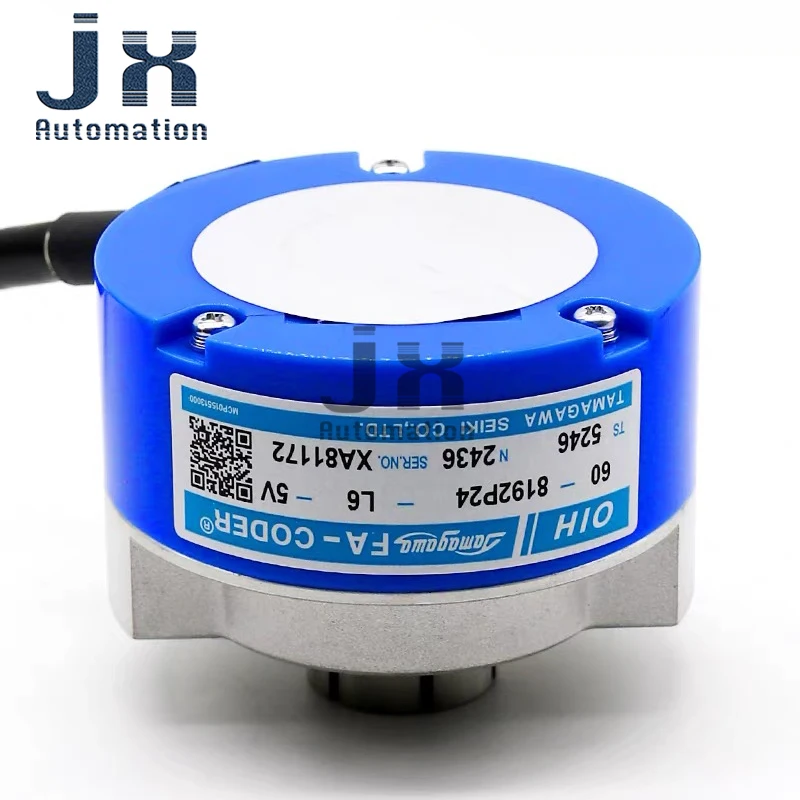 Original Optoelectronic Incremental Hollow Shaft Rotary Encoder OIH60-8192P24-L6-5V TS5246N2436 for Hitachi Elevator Parts