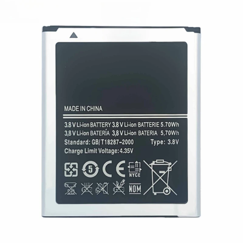 新品 EB425161LU 1500mAh バッテリー サムスン GT-S7562L S7560 S7566 S7568 S7572 S7580 i8190 I739 I8160 S7582 SM-J105H J1 MINI用