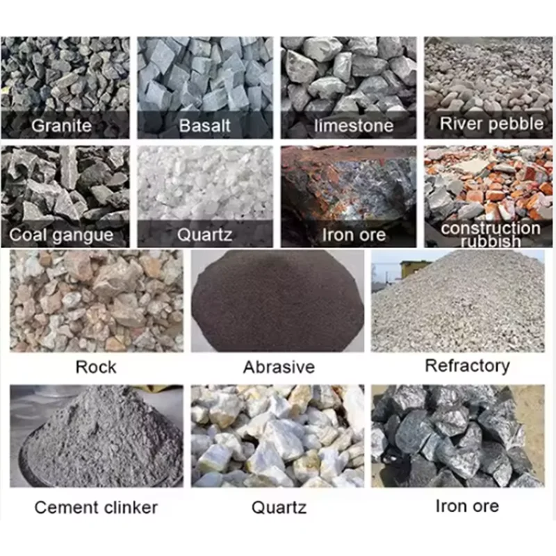 New Impact Crusher Machine for Stone Ore Steel Mining with Engine Motor Bearing Components for Manufacturing Plant Use