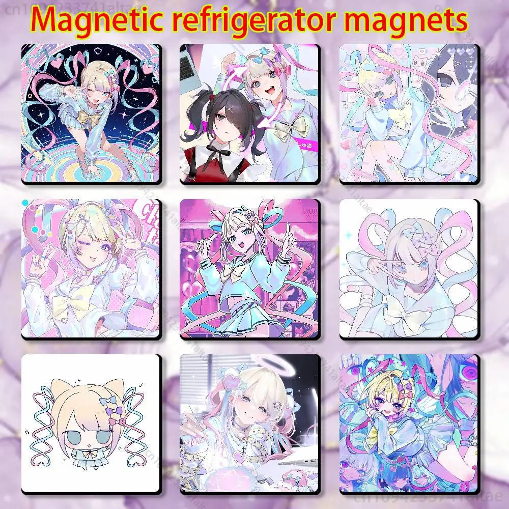 Needy G-Game S-Streamer Overload Sign Fridge Magnets - Creative Miniature DIY Magnetic Decorations for Home Accessories