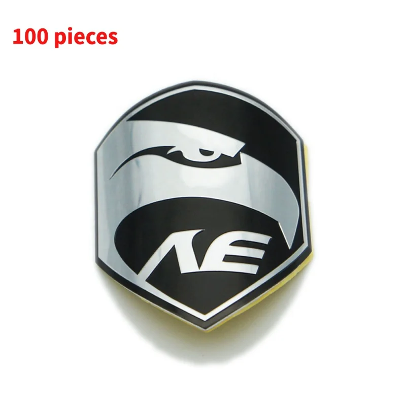 

10. Zhang.Custom.Factory cheap frame reflective sticker metal aluminum 3D logo custom bike stickering designs