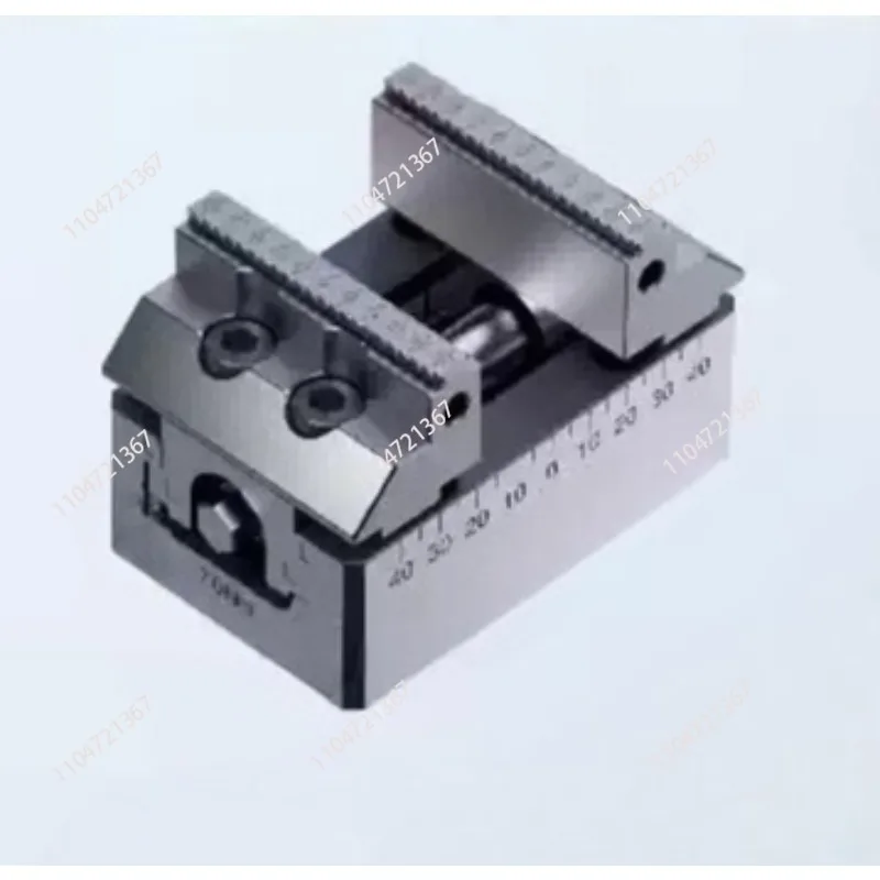 

5-Axis vice 4-axis self-centering vice CNC clamp replaceable, self-made jaw dovetail fine grinding can be equipped