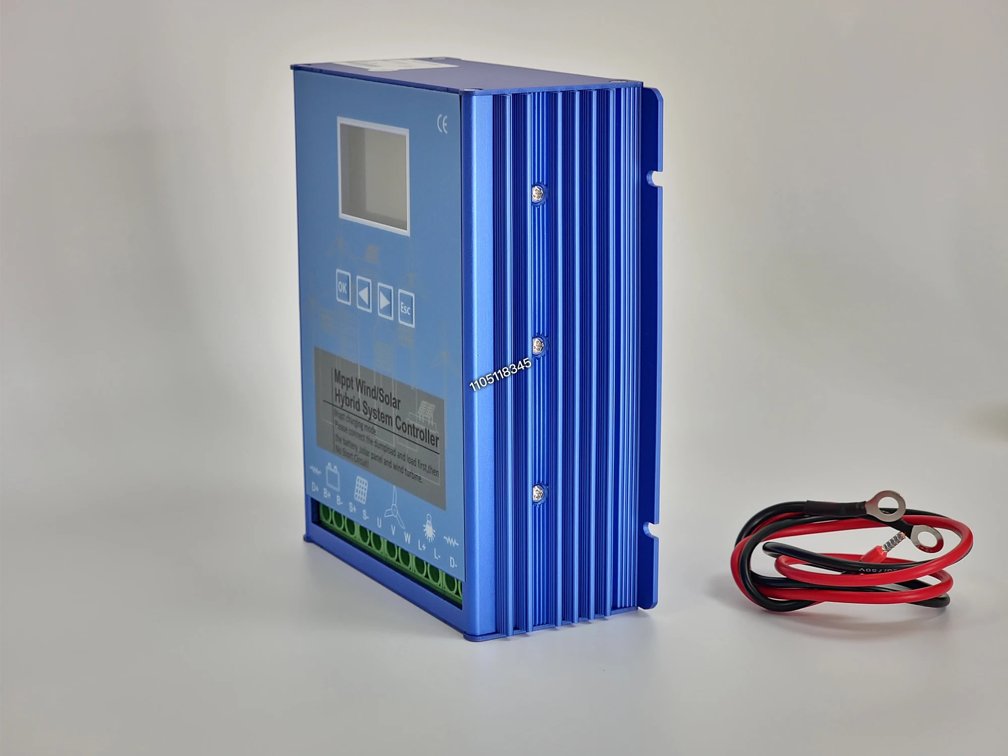 ماكس الرياح 10000 واط 15KW الشمسية MPPT الرياح الشمسية الهجين جهاز التحكم في الشحن 12/24 48 فولت شاشة الكريستال السائل ل Lifepo4 بطارية ليثيوم الرصاص الحمضية