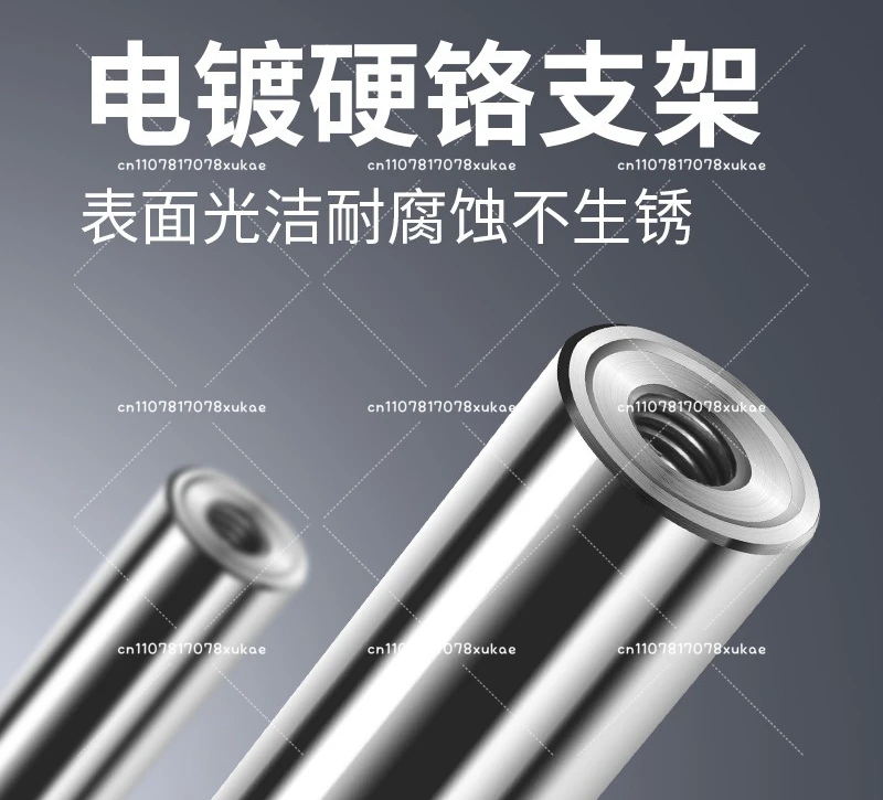 

Grade 00 Precision Granite Measuring Stand - 150x100x50mm Base, 8mm Holder, 250mm Support Rod for Dial Indicators