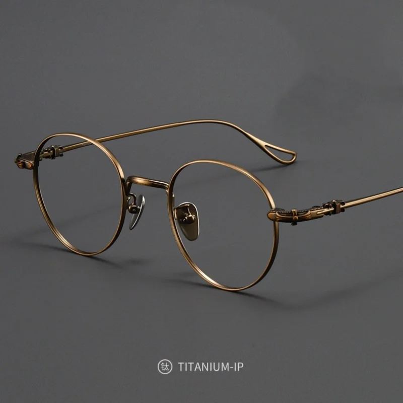 وصفة طبية رائعة من التيتانيوم لقصر النظر وطول النظر وصفة طبية مخصصة نظارات متعددة البؤر التقدمية للرجال #2