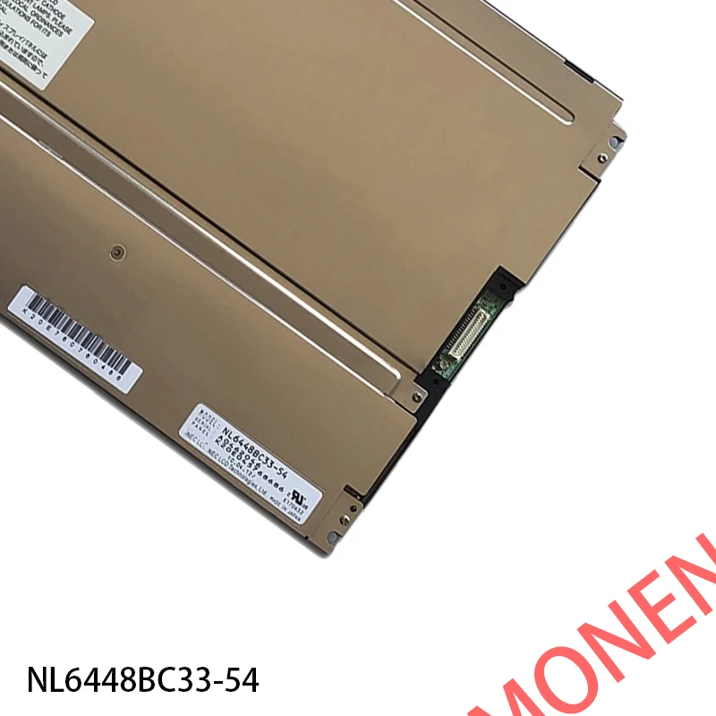 Original industrial display screen, model numbers NL6448BC33-46, NL6448BC33-54, NL6448BC33-59, and NL6448BC33-53.
