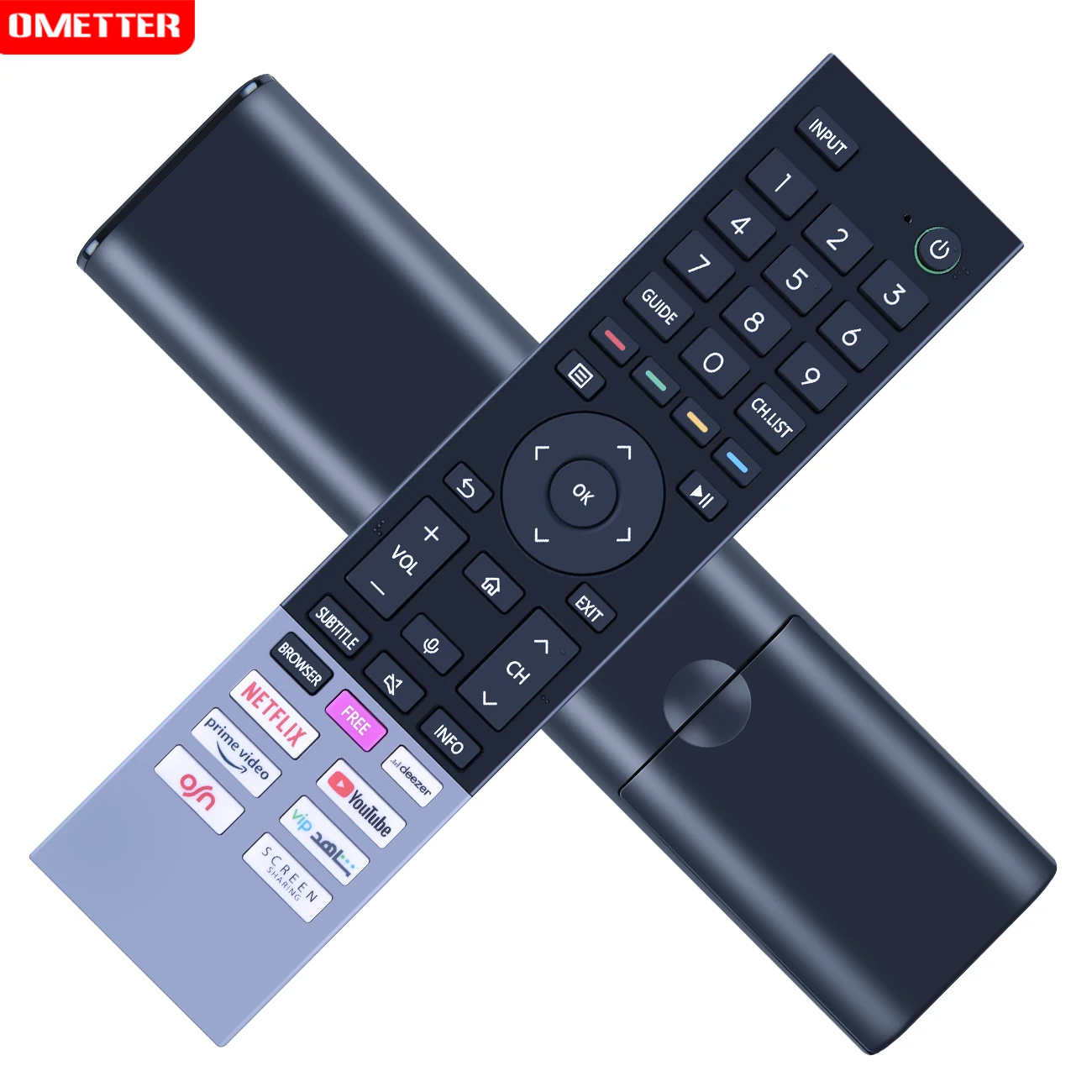Голосовой пульт дистанционного управления Bluetooth для Toshiba CT-95040 4K Ultra HD Smart LED Google Android TV